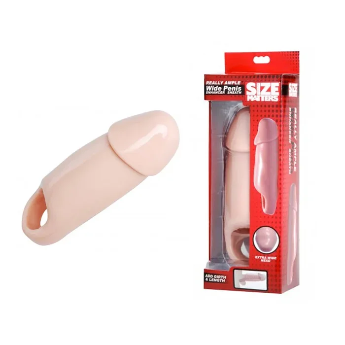 Size Matters Fat Enhancer Sleeve (White)