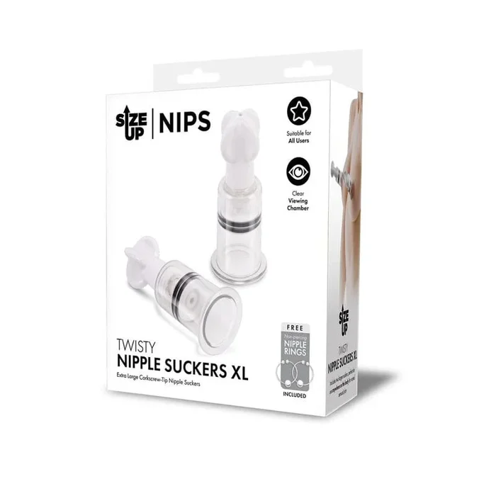 Size Up Twisty Nipple Suckers – XL