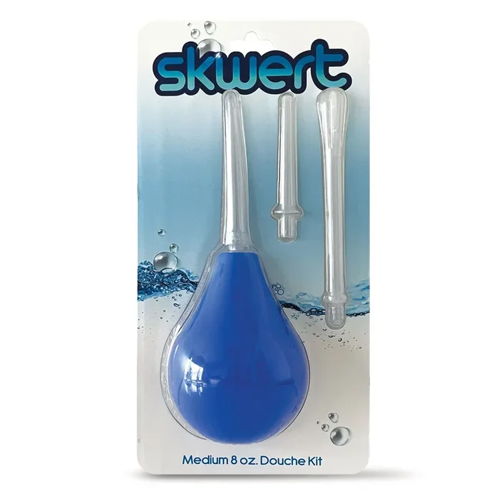 Skwert Medium 8 oz Douche Kit – Blue 240 ml Unisex Douche Kit