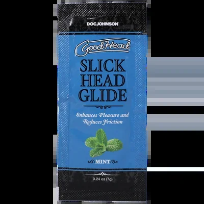 Slick Head Glide – Mint – Bulk Refill – 48 Pieces 7 gr