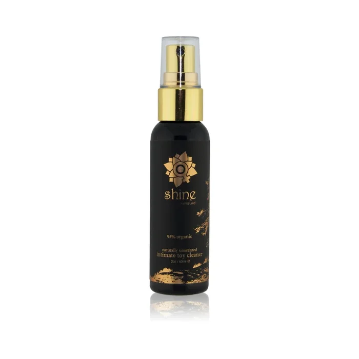 Sliquid Shine Organic Toy Cleaner 2 Oz – Gentle, Effective, Natural Anti-Bacterial Formula