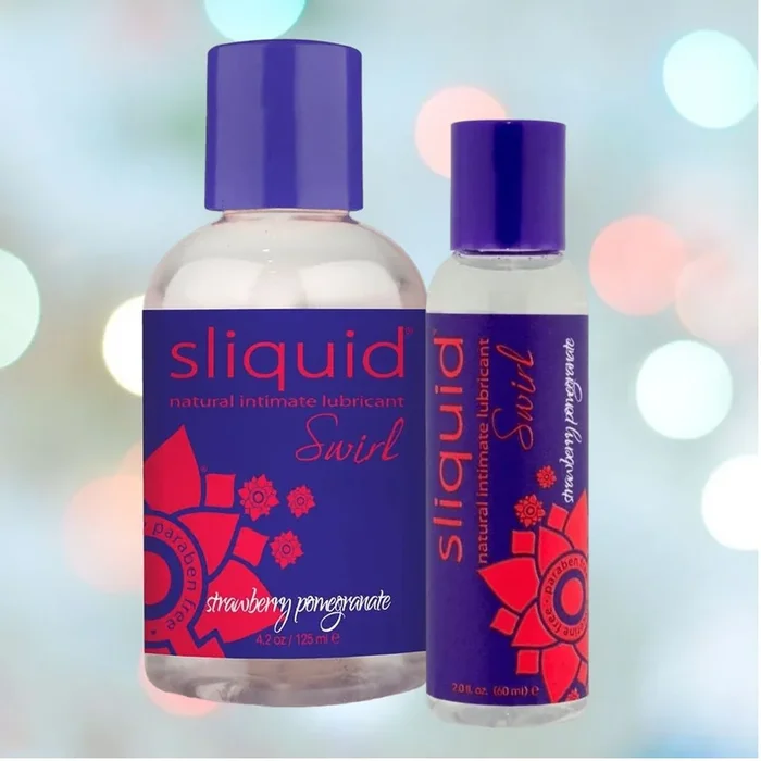 Sliquid Swirl Naturals “Strawberry Pomegranate” Flavored Lubricant ?