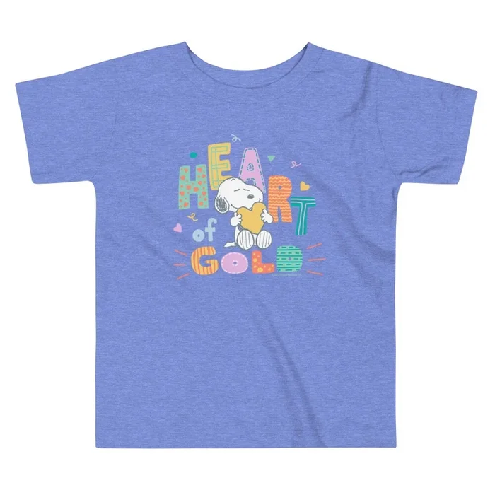 Snoopy Heart of Gold Toddler T-Shirt