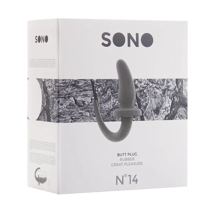 Sono No.14 – Butt Plug – 4 Inch – Grey