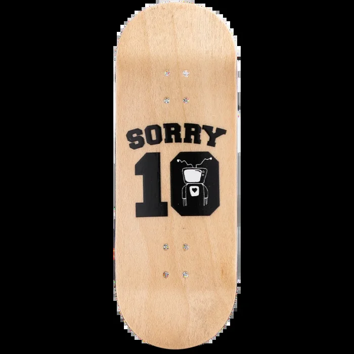 Sorry Fingerboard Deck – 10 Year Away Jersey