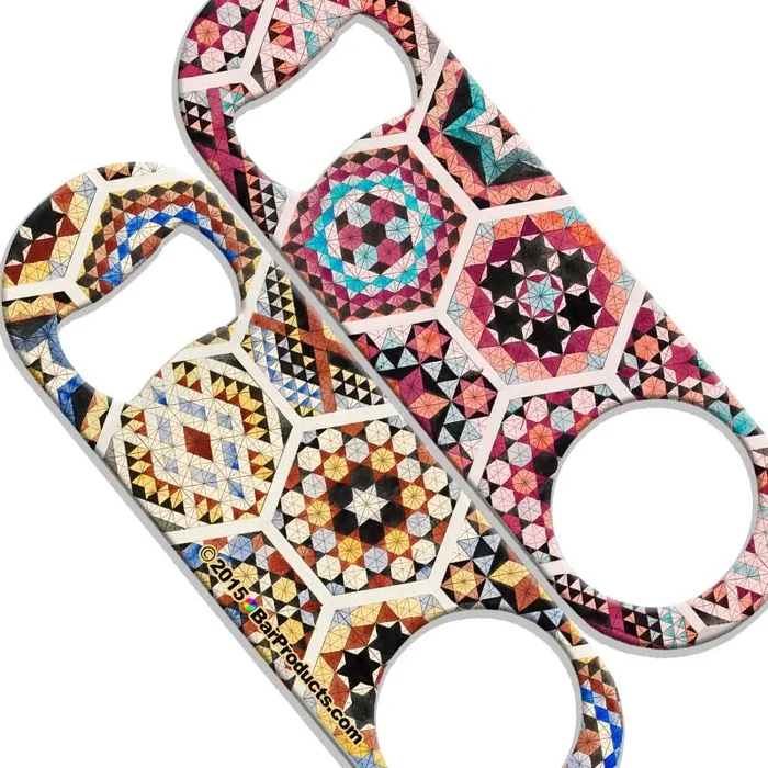 Speed Bottle Opener – Medium Sized 5 inch – Mosaic Design
