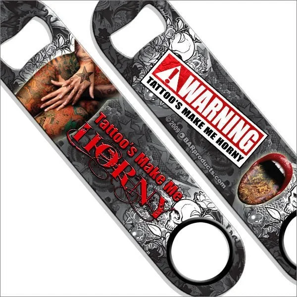 Speed Bottle Opener / Bar Key – Tattoos Make Me Horny