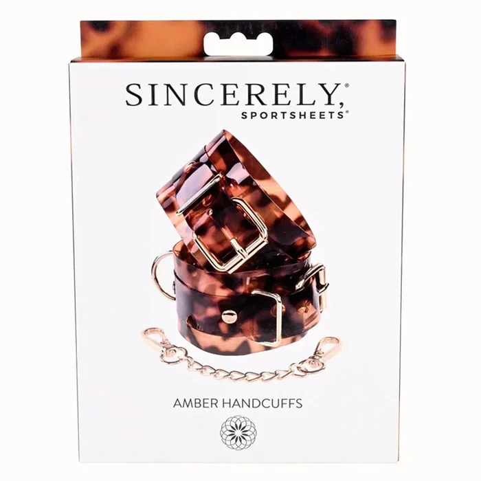 Sportsheet Sincerely Amber Hand Cuffs