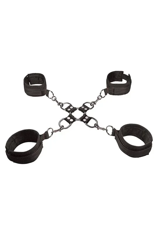 Sportsheets – Manbound – 5-Piece Hog Tie & Cuff Set