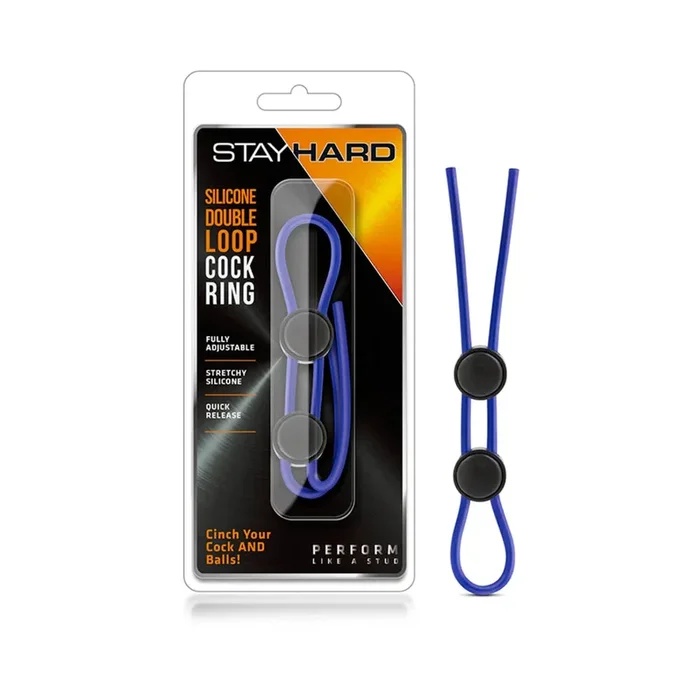 Stay Hard – Silicone Double Loop Cock Ring