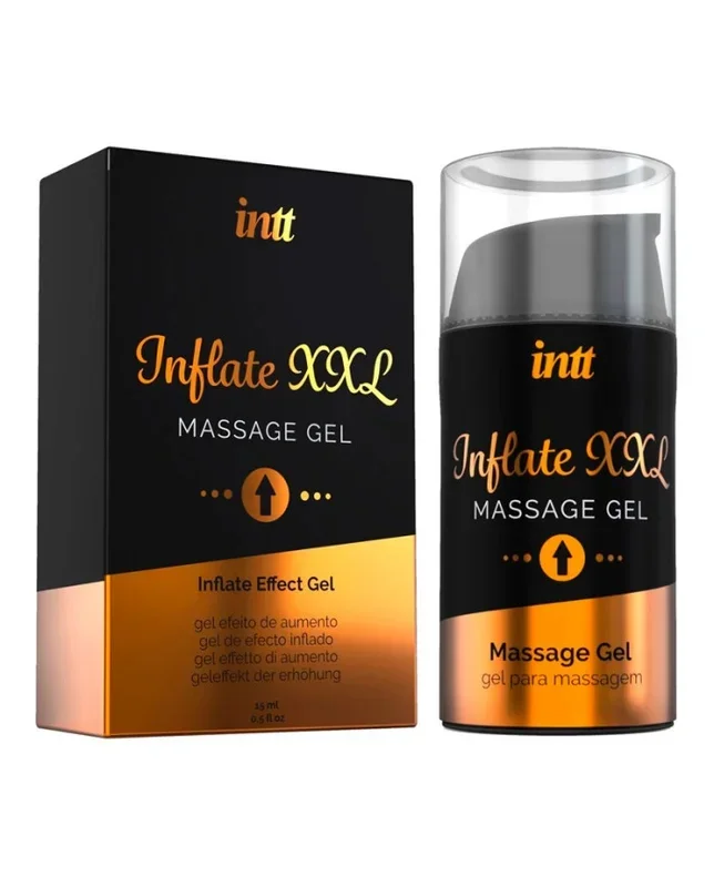 Stimulating massage gel Inflate XXL 15 ml – Intt