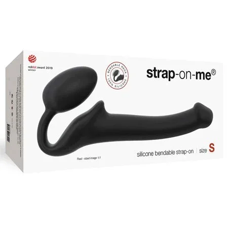 Strap On Me Silicone Bendable Strapless Strap On Small – Black