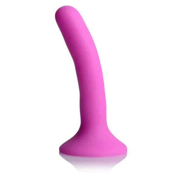 Strap U Pink Silicone Strap-On Dildo Small