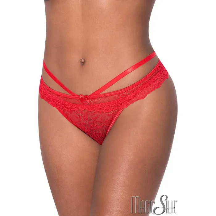 Strappy Lace Panty by Magic Silk