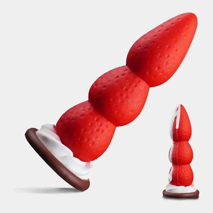 Strawberry – Dildo Anal Beads 8 Inches