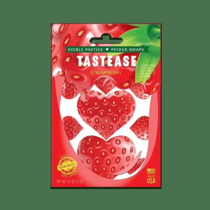 Strawberry Edible Pasties & Pecker Wraps