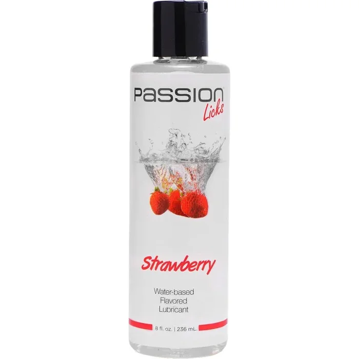 Strawberry Flavored Lubricant 8 oz.