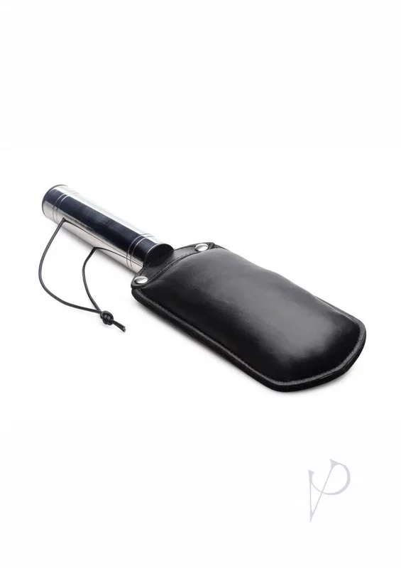 Strict Leather Padded Spanking Paddle – Black