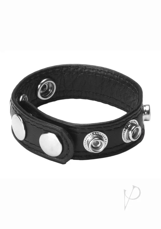 Strict Leather Speed Snap Non-Vibrating Penis Ring
