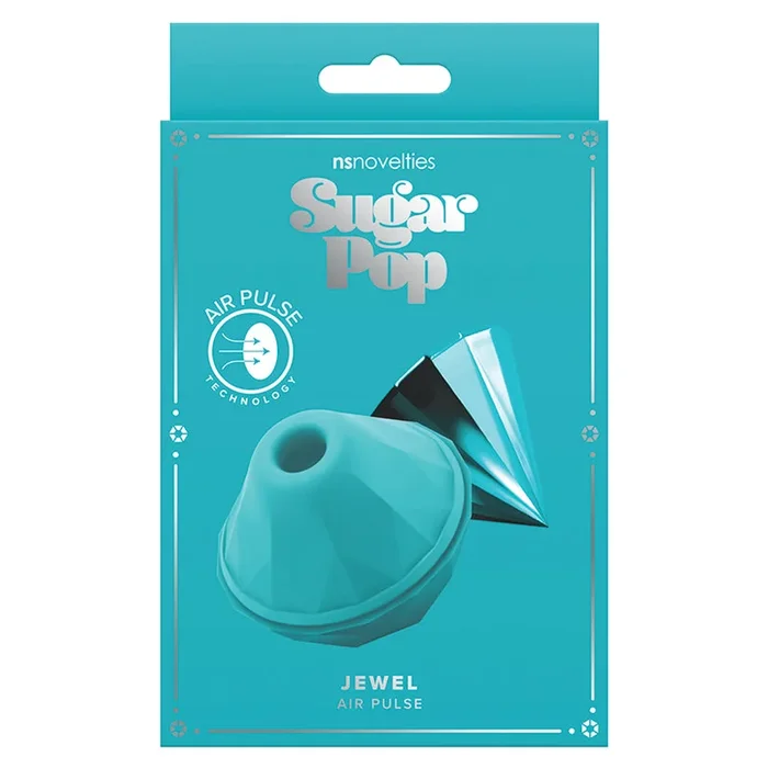 Sugar Pop Jewel Air Pulse Stimulator – Teal