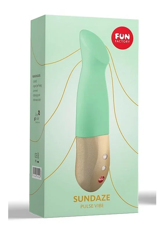 Sundaze Silicone Dual Stimulating Vibrator – Pistachio