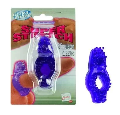 Super stretch stimulator sleeve -Dual purple