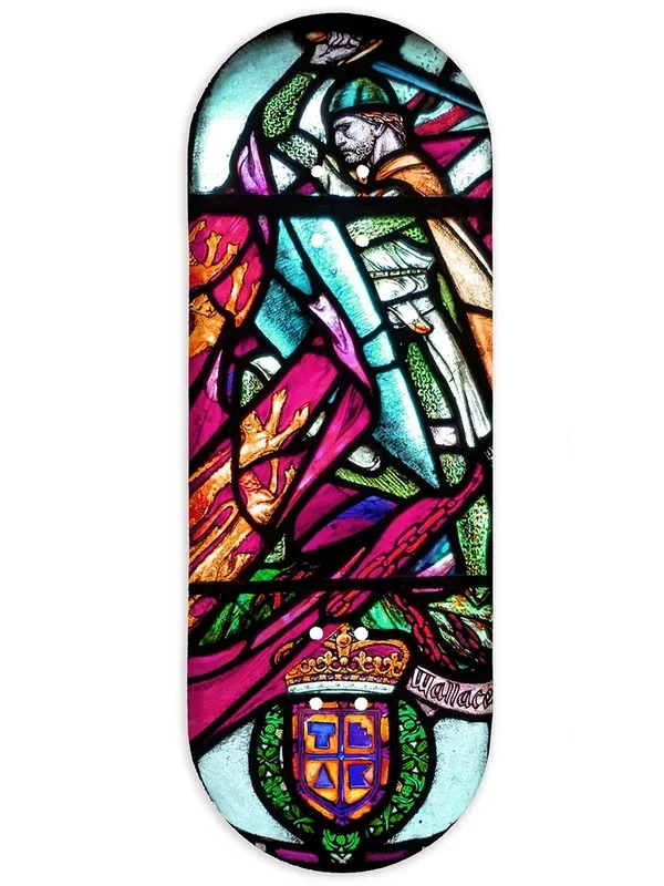 Teak Tuning Fingerboard Deck – Wallace Stained Glass