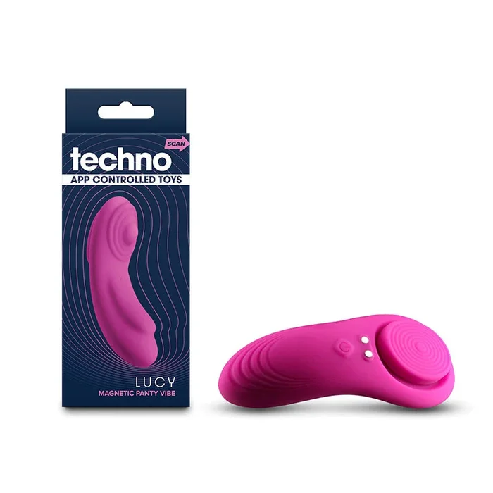 Techno Lucy USB-R Wearable Panty Vibrator with App Control – Purple