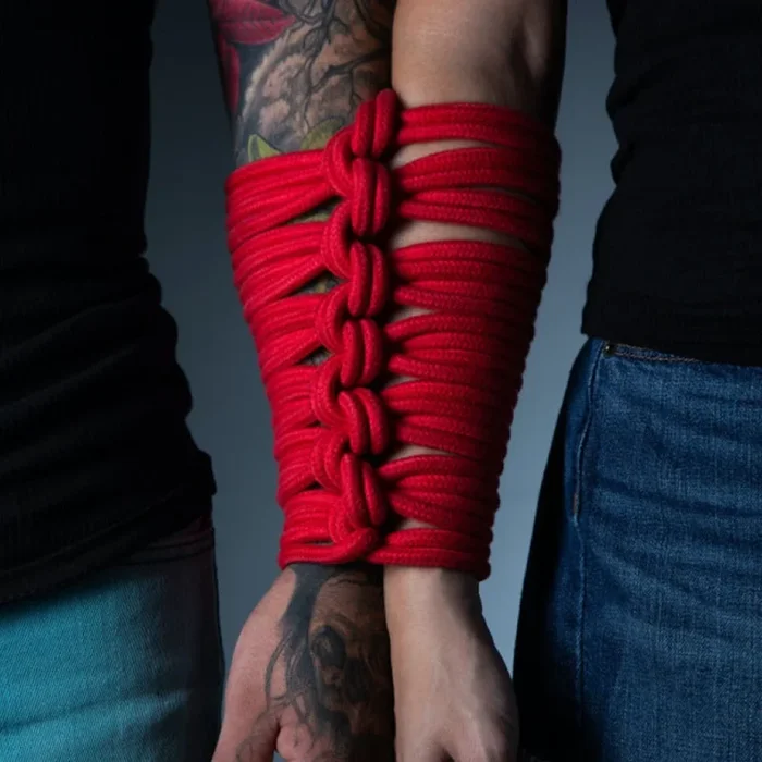 Temptasia 32 ft Bondage Rope – Red