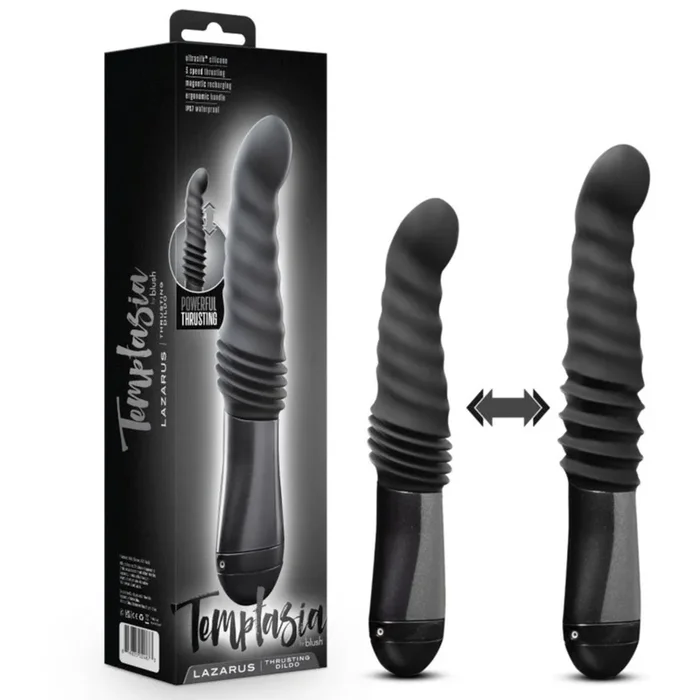 Temptasia Lazarus Rechargeable Silicone Thrusting Dildo