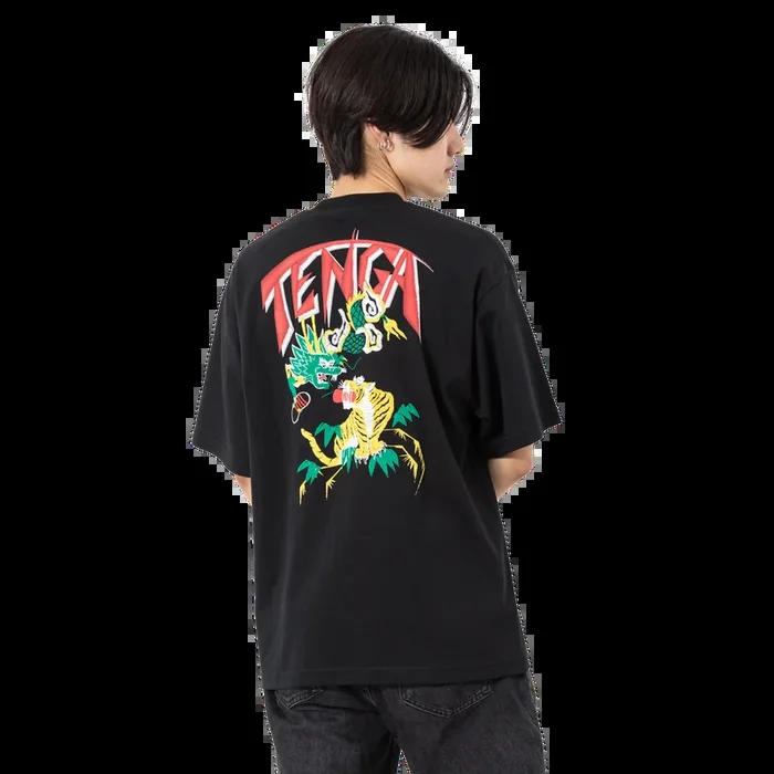 TENGA Print T-Shirt Black