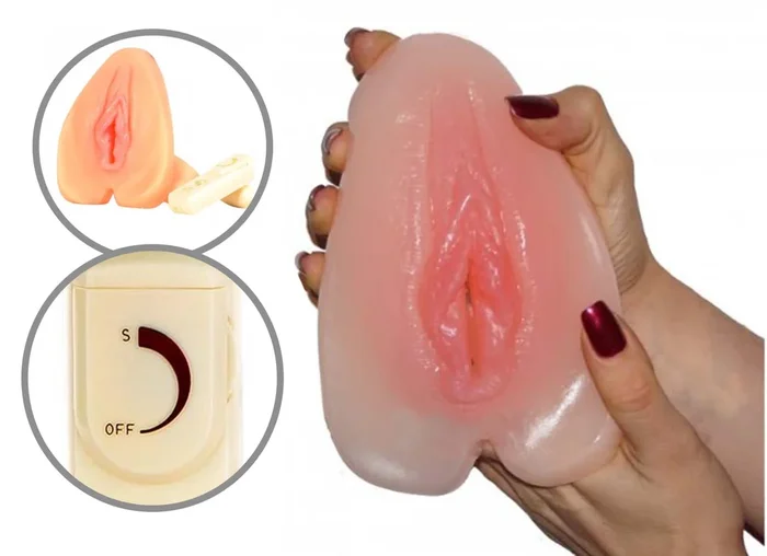 THE CLONE LIFELIKE VIBRATING Pussy Masturbator