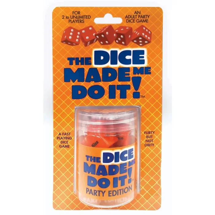 The Dice Made Me Do It! Party Edition