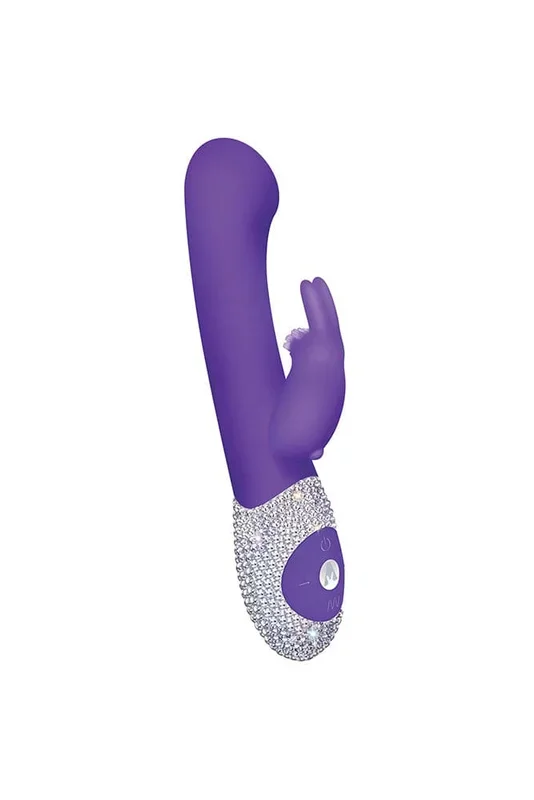 The Rabbit Company – G-Spot Bling Rabbit Dual Vibrator – Purple