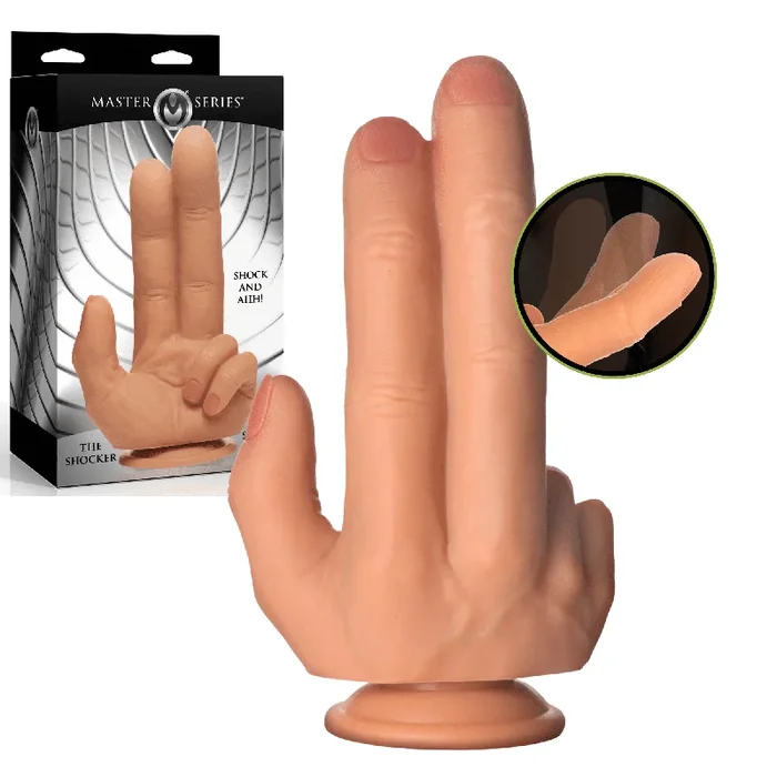 The Shocker Harness Compatible Silicone Dildo