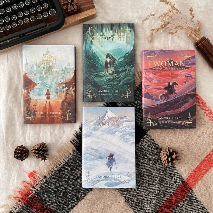 The Song of the Lioness Quartet by Tamora Pierce (Illumicrate Exclusive)