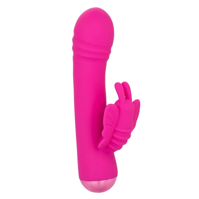 Thicc Chubby Rotating Butterfly Liquid Silicone Rabbit Vibrator