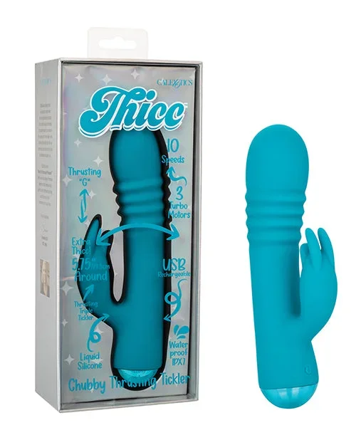 Thicc Chubby Thrusting Tickler – Aqua