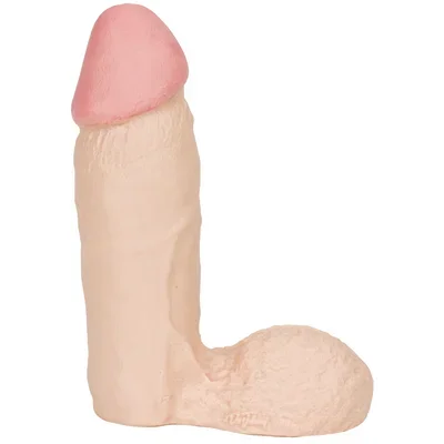 Thick Dong with Balls 18 cm – White