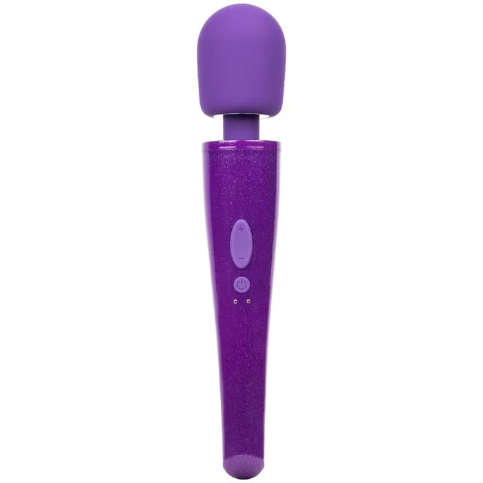 Top 10 ? Bondara Purple Glitter 10 Function Rechargeable Wand Vibrator ?