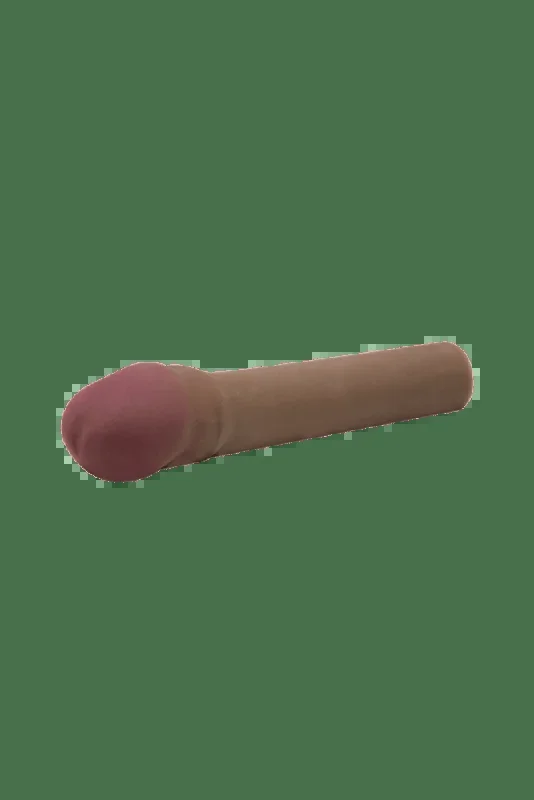 Topco – Cyberskin – 2 Inch Xtra Thick Vibrating Penis Extension – Dark