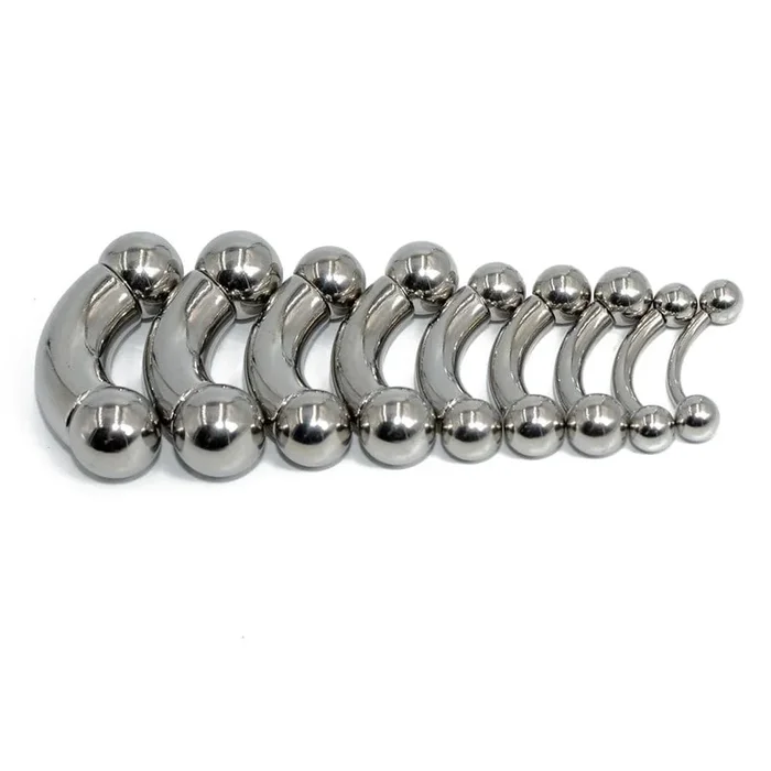 Tough Guy Prince Albert Curved Barbell Piercing