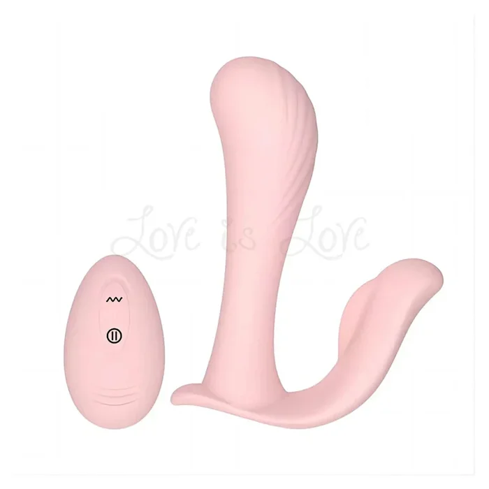 Tracy’s Dog Remote Control Wearable Panty Vibrator Pink