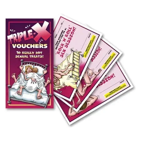 Triple X Vouchers by Ozze Creations