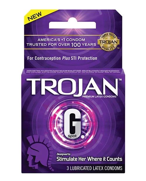 Trojan G Spot Stimulate Her Where It Counts – Box of 3