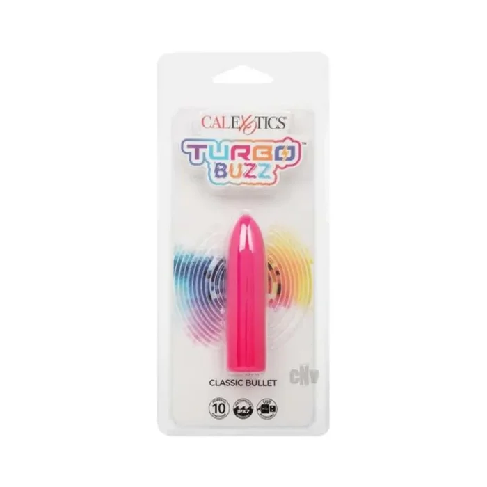 Turbo Buzz Classic Bullet Stimulator – Pink
