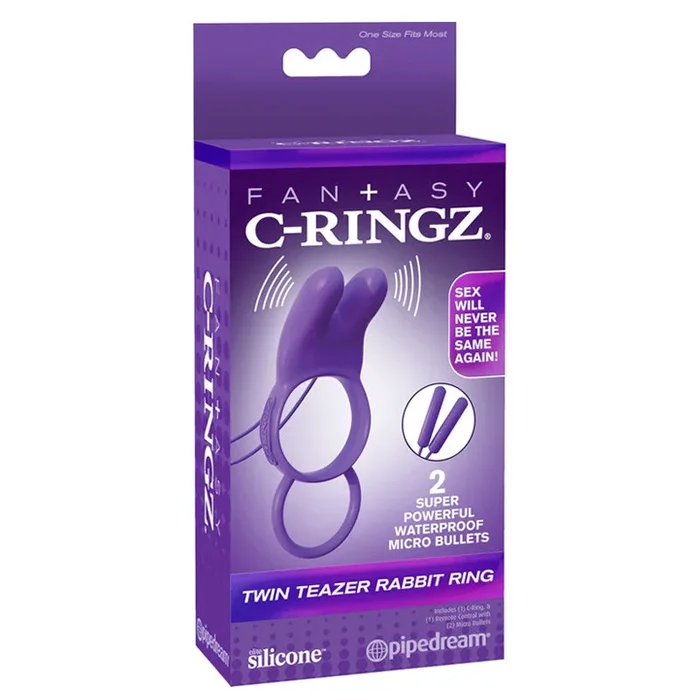 Twin Teazer Rabbit Ring