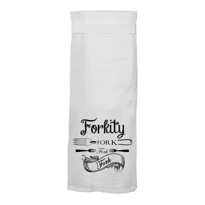 Twisted Wares Forkity Fork Fork Flour Towel