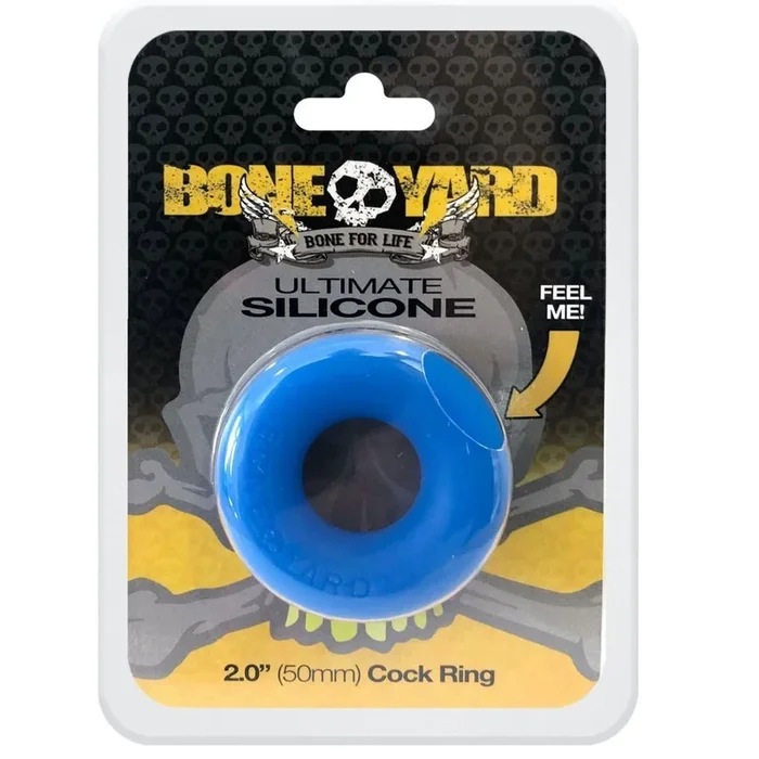 Ultimate Silicone Cock Ring – Blue