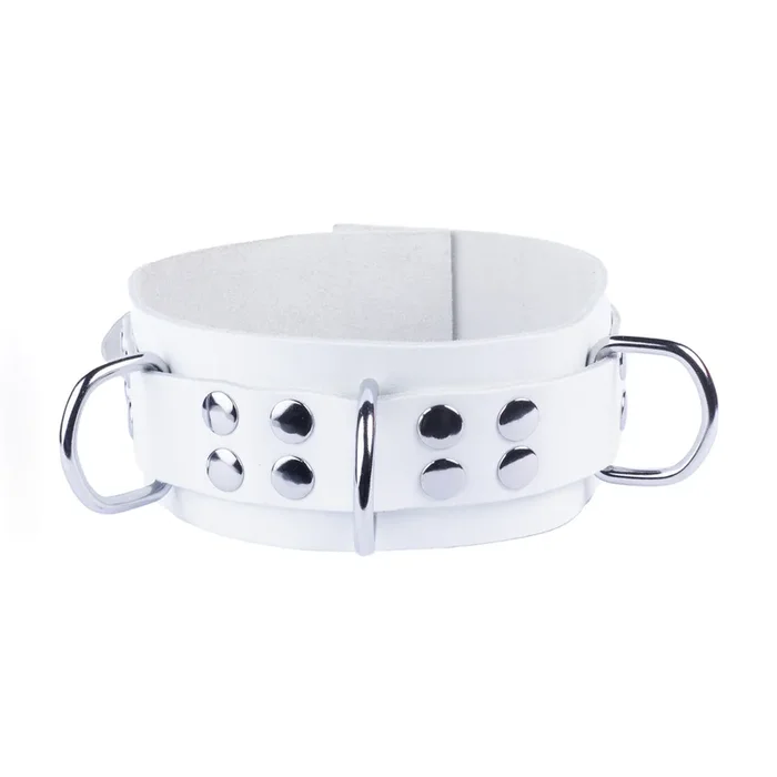 Ultra Leather Necklace – White